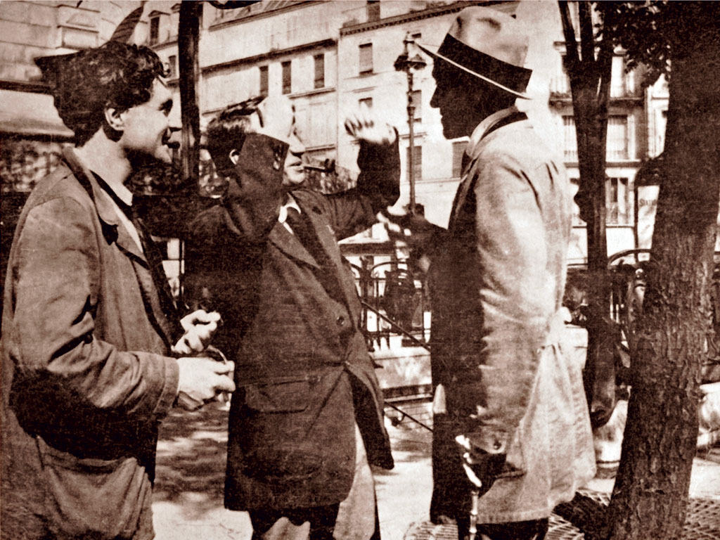 PARIGI, 1916Modigliani, Picasso e André Salmon
